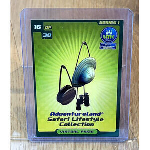 Virtual Magic Kingdom VMK Adventureland Safari Lifestyle Card